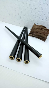Pipa Once Padutan Kayu Kelor Hitam 20 cm D70