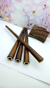 Pipa Once Sedotan Kayu Galih Kelor Jawa 20 cm D71