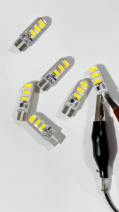 Promo Sepasang Lampu Sen Sein Senja T10 6Led 12Volt Kedip Strobo Motor Mobil