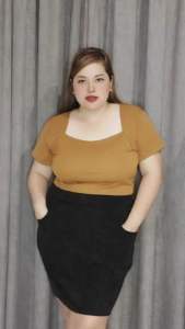 CORDUROY SKIRT 38-46 INCHES PLUS SIZE ONE SIZE ONLY BIG SIZE SKIRT CHECK YOUR WAISTLINE EXPECT ALLOWANCE
