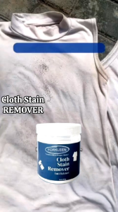Pembersih noda membandel dan membantu menghilangkan noda jamur pakaian Putih Kain Minyak