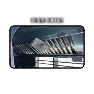 8 Feet/240 cm Ducpro Set Commercial Kitchen Cooker Hood