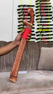 GOLOK MOTIF MACAN 40 CM SPESIAL