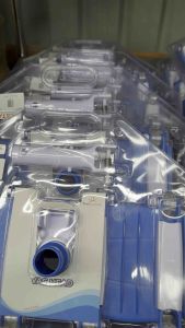 JESTA หัวดูดตะกอน 14 นิ้ว แบบมีแปรงด้านข้าง ด้ามโลหะ