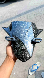 tameng dada depan vario 160 karbon forget