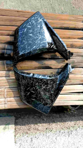 Body Kecil Depan Vario 160 Karbon Forget