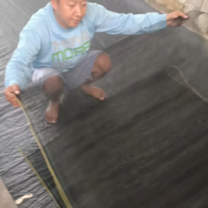 Waring Hitam Lebar 120cm x 50meter untuk Kandang Ayam