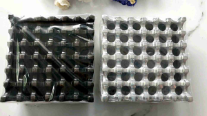 Asbak Antik Lubang 36 Aluminum / Asbak Hotel Besar Mewah / Asbak Kotak