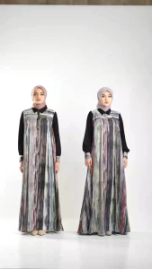 ROSEMERLYN DRESS By Nadheera luxury gamis dress Rayon premium fashion muslim wanita busui wudhu friendly
