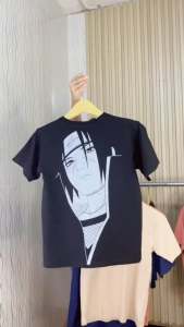 BSL - 184 Bisalo Baju Kaos Pria Wanita lengan pendek motif \"Uchiha Itachi\" Digital Printal Kaos Distro Combed Atasan - pakaian wanita - pakaian pria - baju wanita - baju pria - atasan wanita pria - kaos oversize - kaos hitam putih - kaos katun