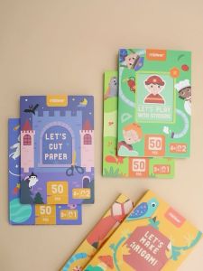 🌟 MIDEER ARTS 🌟 ADVANCED LEVEL ORIGAMI PAPER (FOLDING CUTTING STICKING) Children Kids Early Learning Educational Toy
