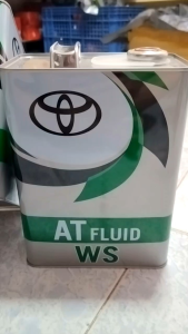 น้ำมันเกียร์ AT FLUID WS แท้ TOYOTA เหมาะสำหรับรถเกียร์ออโต้