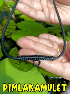 สร้อยพระ เชือกร่มถักเชือกเทียน ขนาดเชือกร่มหนา 4มม. 26นิ้ว 24นิ้ว 22นิ้ว