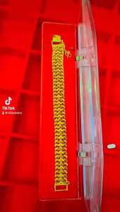 Rantai tangan emas bangkok cop 916 persis ori