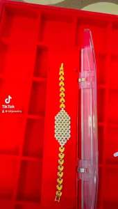 Rantai tangan emas bangkok cop 916 persis ori