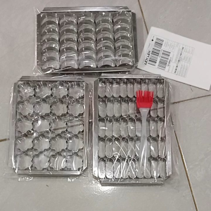 Cetakan Kue Kering Kastengel / Cetakan kue kering putri salju / cetakan kue Lebaran / Cetakan kastangel nampan