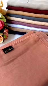 DIPOCENTER PARIS PREMIUM | HIJAB SEGIEMPAT PARIS PREMIUM JAHIT TEPI AZARA