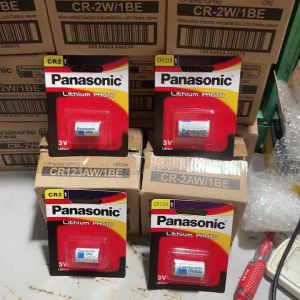 Pin CR123A Panasonic 3V Lithium vỉ 1 viên pin máy đo khoảng cách chơi golf máy ảnh và các thiết bị chuyên dụng chất lượng cao.