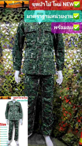 ชุดพรางป่าไม้ ชุดเวสป่าไม้ ชุดพรางลายนกNO.2  ชุดกรมป่าไม้