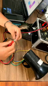 Còi lùi còi de có xi nhan giọng nói 12v 24v