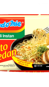 Paket 5 Pcs - Indomie Mie Instan Goreng Rasa Mi Goreng Pedas isi 75 Gram