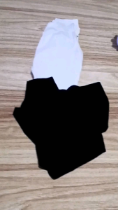 Celana Legging Wanita Premium High Waist Melar Adem Elastis/ Legging Perlengkapan Umroh Haji Hitam Putih Premium