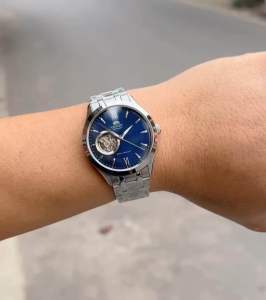 ĐỒNG HỒ NAM CHÍNH HÃNG Orient FAG03001D0 (TAG03001D0) Automatic Goden Eye Blue Dial Sapphire Silver Stainless Steel Men