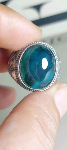 Batu Bacan Doko Natural Cincin Batu Bacan Rael
