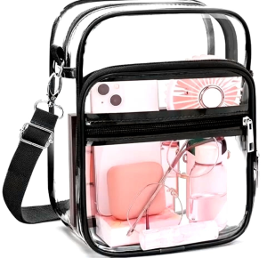 Tas slempang Tas Wanita Transparan slingbaag Tas kerja Tas konser Tas PVC