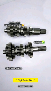 GSM Gigi rasio 200cc (GS 65B) sparepart motor roda tiga