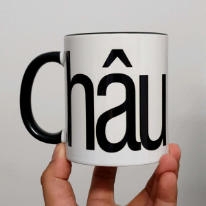 Ly sứ cốc sứ in tên riêng quai cầm chữ C quà tặng sáng tạo độc đáo mới lạ.
