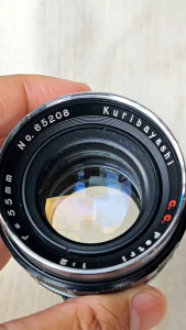 เลนส์มือหมุน Petri Orikkor Kuribayashi CC 50mm f/2  Rare Vintage Lens Hidden Gem Mount M42