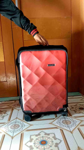 Sarung Koper / Luggage Cover Koper / Pelindung Koper Model Kombinasi Bisa Untuk Semua Merek koper