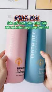 Cặp Gội - Xả Mata Nee Phục Hồi Tái Tạo Nang Tóc 1000ML
