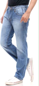 Louis Martine - Celana jeans pria original standar non-streach / tidak melar reguler fit 28 38