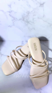 Garasi Sandal Heels Wanita Hak Tahu heel 3 Cm