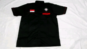 KEMEJA PSHT BORDIR MOTIF INDONESIAN MARTIAL ART