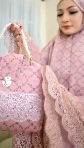 REAFY mukena Al Malik syahdika by almeyra premium