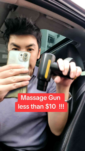 SG Muscle Massage Gun Deep Tissue Massager Gun Training Exercising Muscle Pain Relief Body Shaping Slimming