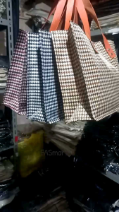 Tas Jinjing Canvas DOLBY Vintage Totebag Simple Serba Guna