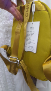 Ransel Chibao 8221-22-58 Bahan kanvas Uk 30×25×10cm