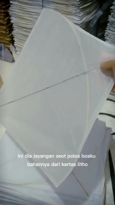 Layangan Polos Isi 20 Perkodi uk 58