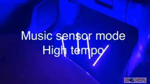 legroom rgb wireless remote control changeable led strip light. Music sensor