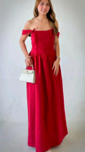 Small to Large • Rana Two-way Semi Gown Floor Length Dress