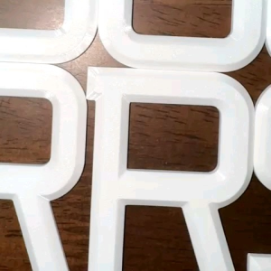 LTA Compliant Singapore First 3D Printed Number Plate Car Plate White/Black base