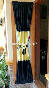 Gordeng kupu kupu Bahan Embos Tebal Gordeng Jendela Minimalis