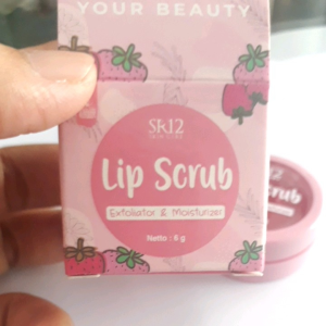 Lip Scrub SR12 6gr: Perawatan Bibir yang Alami