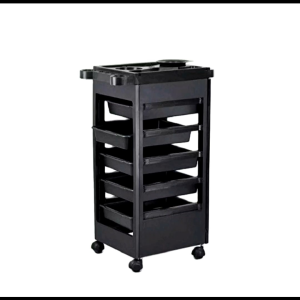 ชั้นเก็บอุปกรณ์ทำผม ชั้นเก็บเครื่องมือเสริมสวย ชั้นวางของ L109#B แบบมีลิ้นชัก มีล้อ4ล้อ เก็บอุปกรณ์ทำผมครบเลย ชั้นวางอุปกรณ์สำหรับร้านเสริมสวย รุ่นหนัก วัสสดุหนา อย่างดี แข็งแรง คงทน ดีไซน์สุดหรู สินค้าคุณภาพแบรนด์ BS