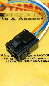 Soket kiprok regulator suzuki smash 110 shogun 125 satria fu 150 socket regulator spin skywave skydrive hayate pin 4 original