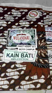 KAIN JARIK PANJANG PAKET HEMAT ISI 5 PCS MOTIF CAMPUR KAIN BATIK TRADISIONAL WANITA JAWA